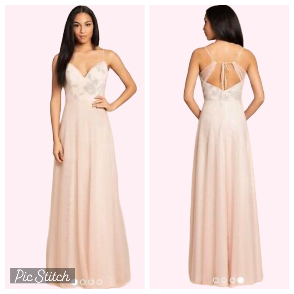 - - Hayley Paige V Neckline Dress Nwt